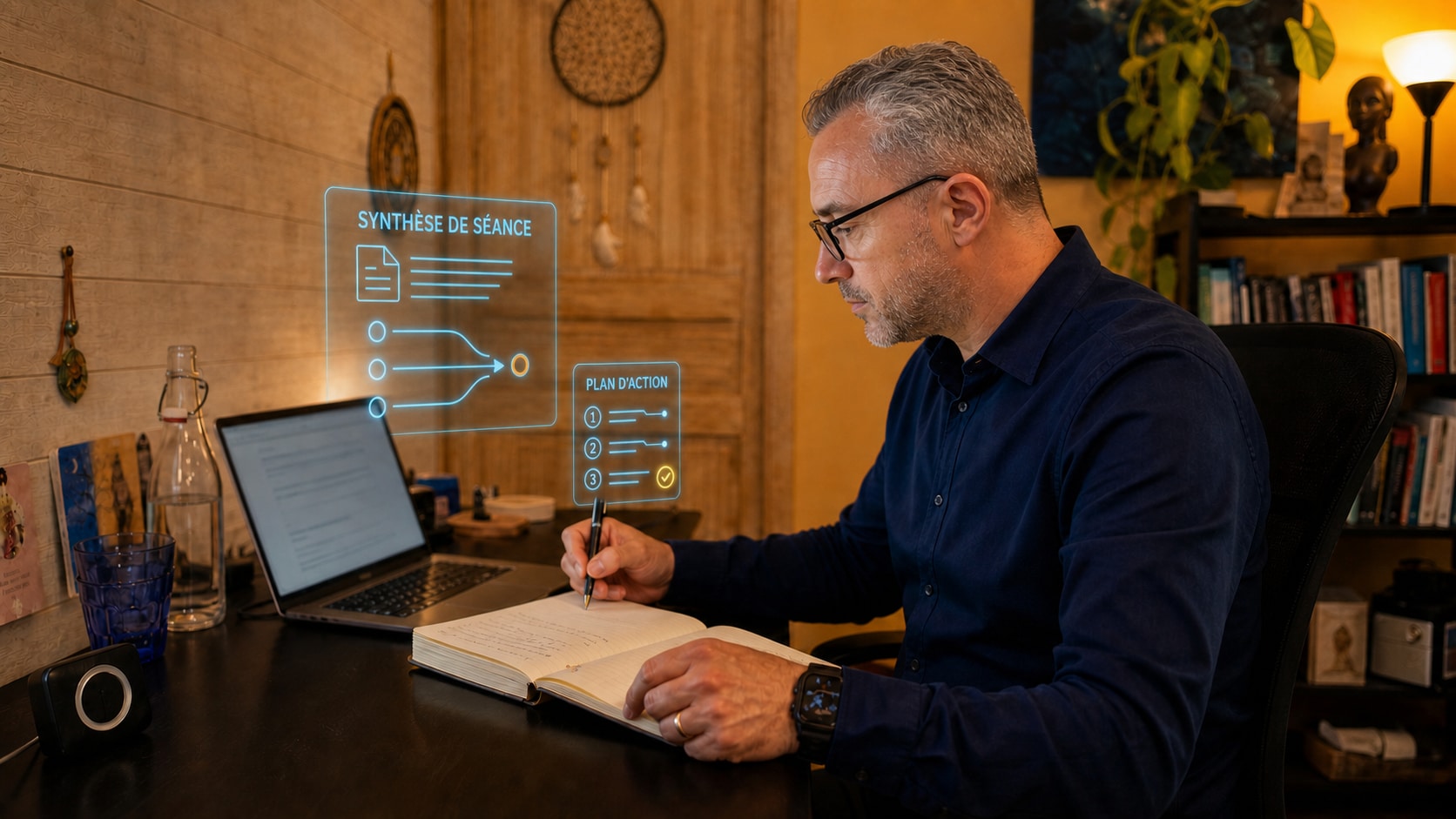 Cédric Laurière utilise l’intelligence artificielle pour approfondir son travail d’accompagnement