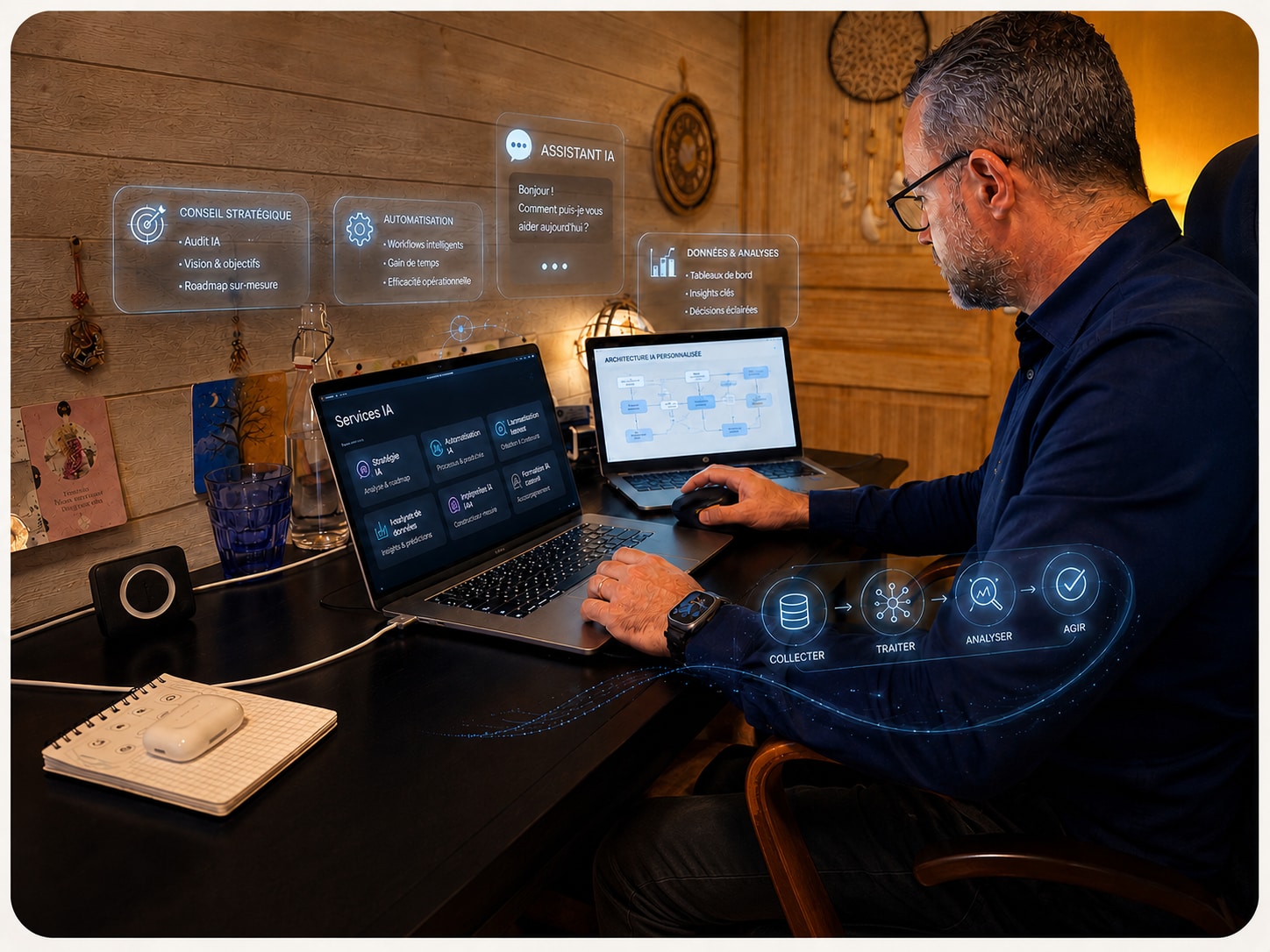 Services d’intelligence artificielle proposés par Néo Coaching AI